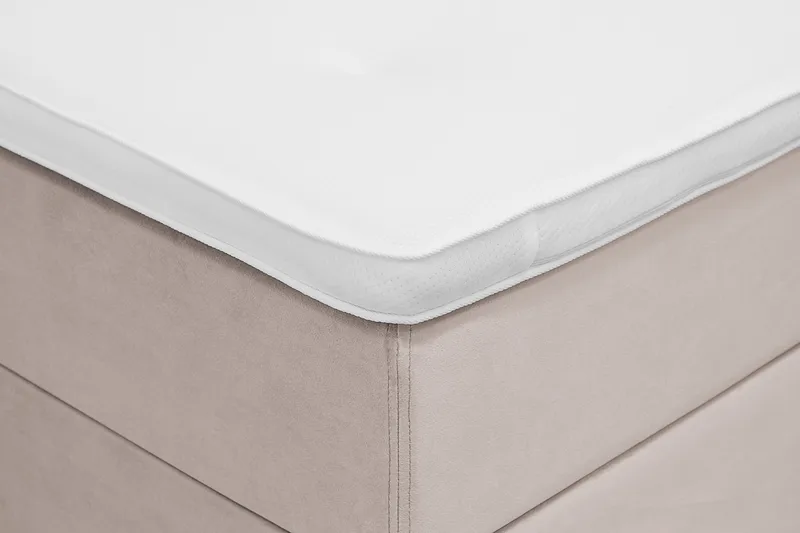 Dream Komplett Sängpaket 90x200 cm Knappar - Beige - Möbler - Säng - Dubbelsäng