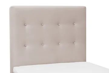 Dream Komplett Sängpaket 90x200 cm Knappar - Beige - Möbler - Säng - Dubbelsäng