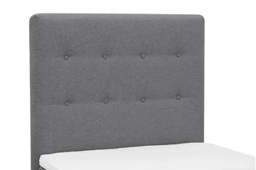 Dream Komplett Sängpaket 90x200 cm Knappar - Grå - Möbler - Säng - Komplett sängpaket