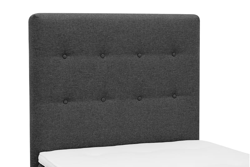 Dream Komplett Sängpaket 90x200 cm Knappar - Mörkgrå - Möbler - Säng - Kontinentalsäng