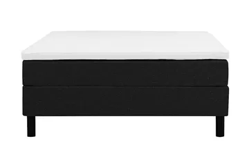 Utan sänggavel - Svart