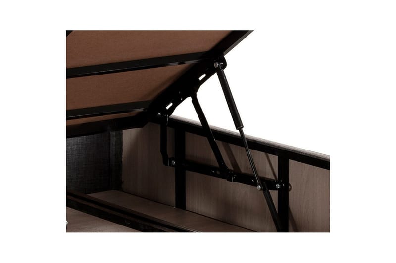 Dubbel Sängram & Sänggavel Argentu Grey - 140 x 190 x 38 cm - Möbler - Säng - Sängram & sängstomme