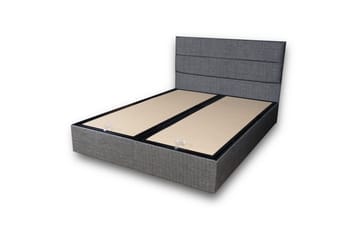 Dubbel Sängram & Sänggavel Argentu Grey - 140 x 190 x 38 cm - Möbler - Säng - Sängram & sängstomme
