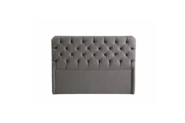 Dubbel Sängram & Sänggavel Sorang Grå - 154 x 35 x 200 cm - Möbler - Säng - Sängram & sängstomme