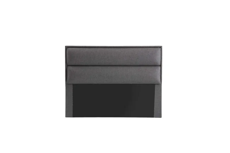 Dubbel Sängram & Sänggavel Springsure Mörkgrå - 140 x 41 x 200 cm - Möbler - Säng - Sängram & sängstomme