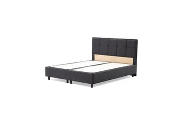 Dubbel Sängram & Sänggavel Sudalmuni antracit - 150 x 110 x 200 cm - Möbler - Säng - Sängram & sängstomme