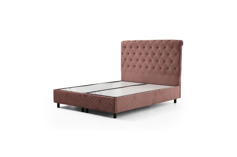 Dubbel Sängram & Sänggavel Sudamoon Dammig Veyaa - 160 x 35 x 208 cm - Möbler - Säng - Ramsäng