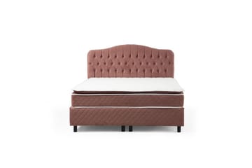Dubbelmadrass, Bas & Huvudgavel Subato Set Dammig Veyaa - 160 x 125 x 200 cm - Möbler - Säng - Komplett sängpaket