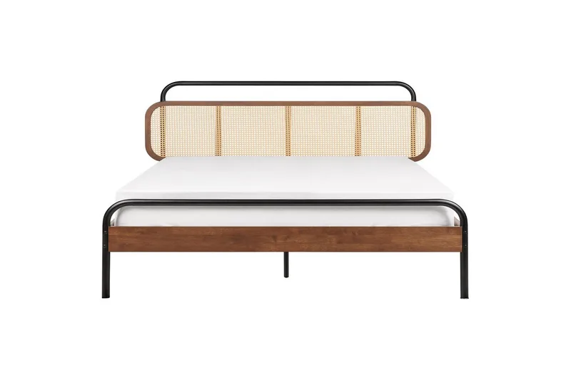 Dubbelsäng Boussicourt med lamellram 180x200 cm - 180x200 cm - Möbler - Säng - Ramsäng