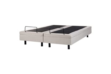 Dubbelsäng Duke Beige-Svart - Beige-Svart - Möbler - Säng - Sängram & sängstomme