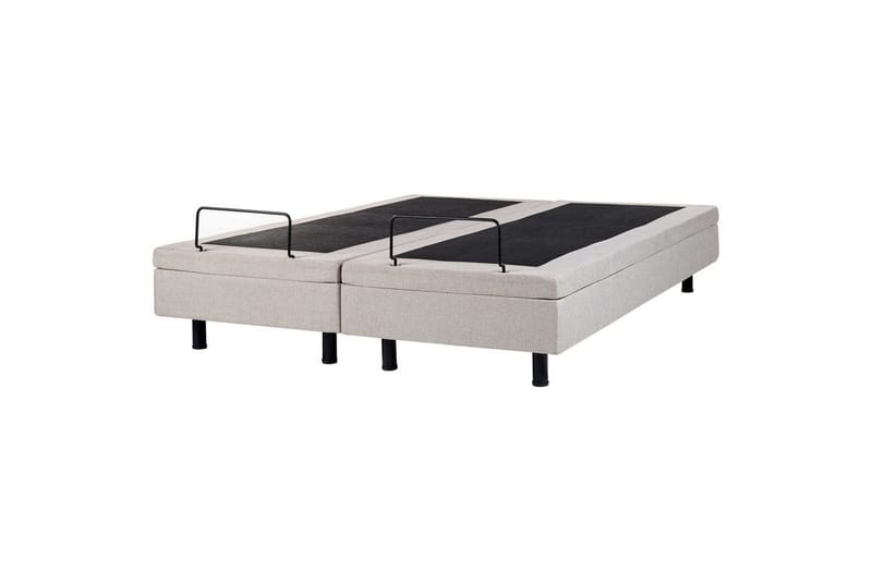 Dubbelsäng Duke Beige-Svart - Beige-Svart - Möbler - Säng - Sängram & sängstomme