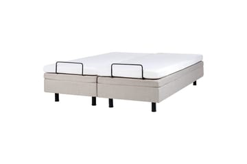 Dubbelsäng Duke Beige-Svart - Beige-Svart - Möbler - Säng - Sängram & sängstomme