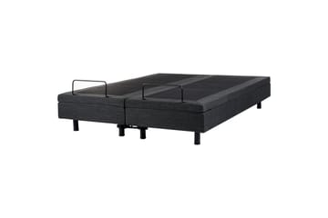 Dubbelsäng Duke Grå-Svart - Grå-Svart - Möbler - Säng - Ställbar säng