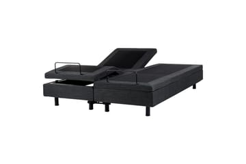 Dubbelsäng Duke Grå-Svart - Grå-Svart - Möbler - Säng - Ställbar säng