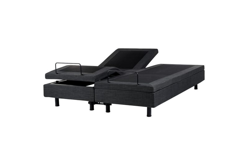 Dubbelsäng Duke Grå-Svart, Grå-Svart