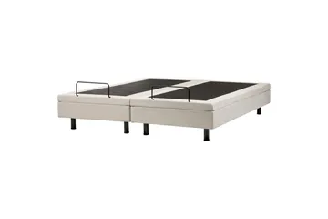 Dubbelsäng Duke II Beige-Svart, 180x200 cm - Beige-Svart, 180x200 cm - Möbler - Säng - Ställbar säng