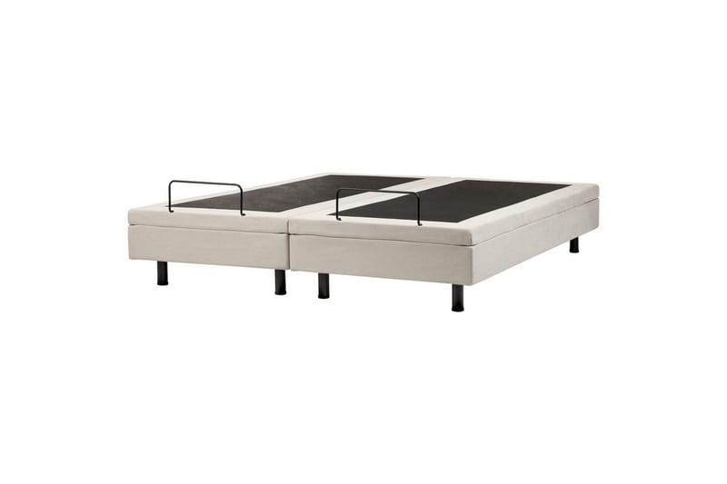 Dubbelsäng Duke II Beige-Svart, 180x200 cm - Beige-Svart, 180x200 cm - Möbler - Säng - Ställbar säng