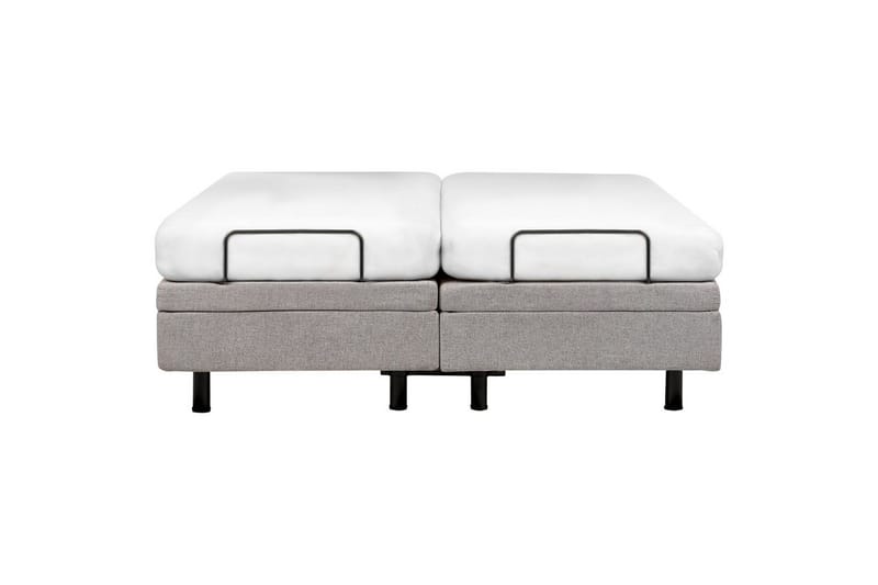 Dubbelsäng Duke II Grå-Svart, 160x200 cm - Grå-Svart, 160x200 cm - Möbler - Säng - Ställbar säng