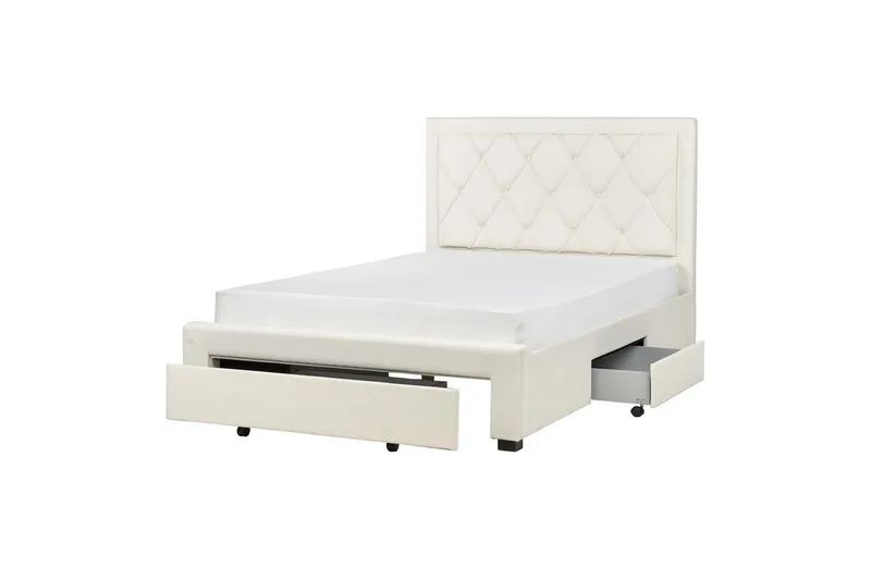 Dubbelsäng Lievin med förvaring 140x200 cm, 140x200 cm