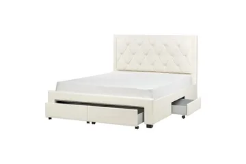 Dubbelsäng Lievin med förvaring 160x200 cm - 160x200 cm - Möbler - Säng - Säng med förvaring