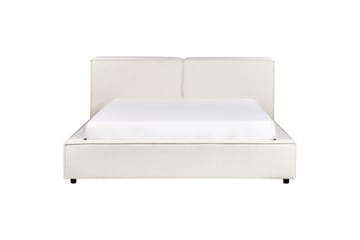 Dubbelsäng Linards med lamellram Vit, 160x200 cm - Vit, 160x200 cm - Möbler - Säng - Sängram & sängstomme