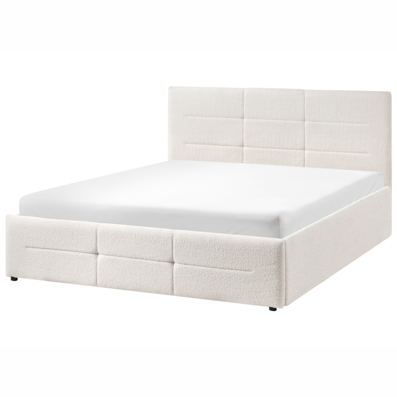 Dubbelsäng Massognes 140x200 cm - Off-White - Möbler - Säng - Säng med förvaring