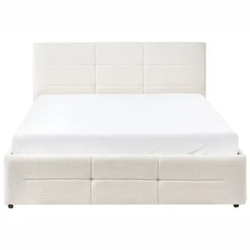 Dubbelsäng Massognes 140x200 cm - Off-White - Möbler - Säng - Säng med förvaring