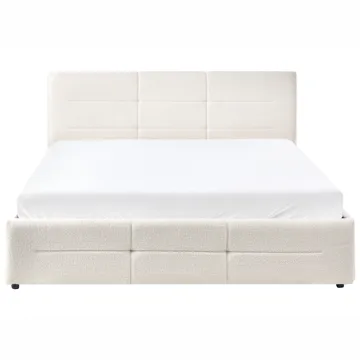 Dubbelsäng Massognes 160x200 cm - Off-White - Möbler - Säng - Säng med förvaring