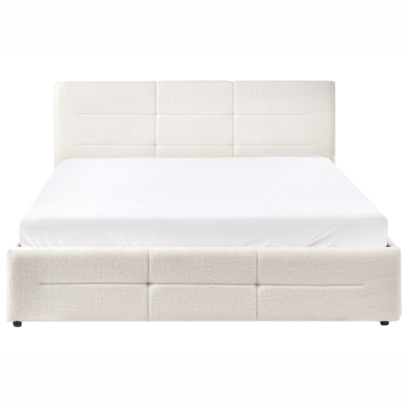 Dubbelsäng Massognes 160x200 cm - Off-White - Möbler - Säng - Säng med förvaring