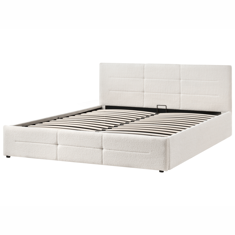 Dubbelsäng Massognes 180x200 cm - Off-White - Möbler - Säng - Säng med förvaring