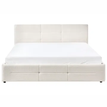 Dubbelsäng Massognes 180x200 cm - Off-White - Möbler - Säng - Säng med förvaring