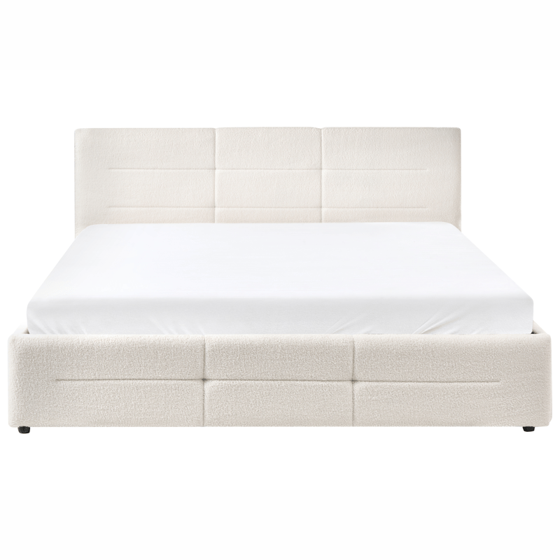 Dubbelsäng Massognes 180x200 cm - Off-White - Möbler - Säng - Säng med förvaring