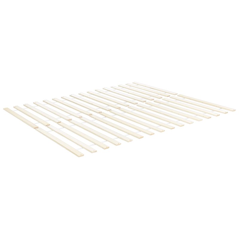 Dubbelsäng med 2 lådor Olendon 120x200 - Brun - Möbler - Säng - Säng med förvaring