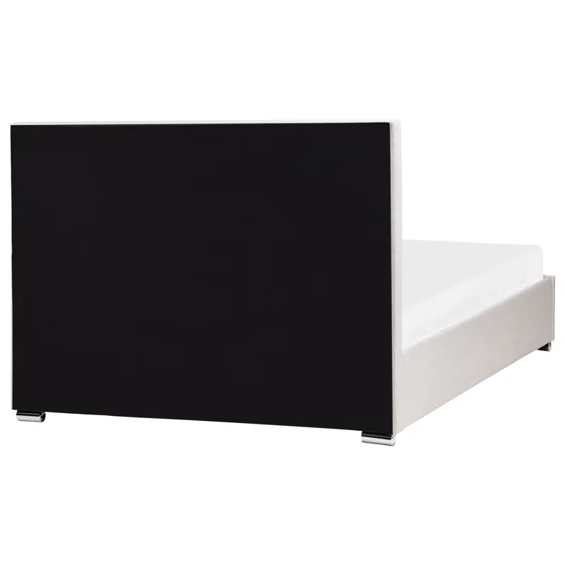 Dubbelsäng med förvaring Rouen 140x200 cm - Ljusbeige - Möbler - Säng - Säng med förvaring