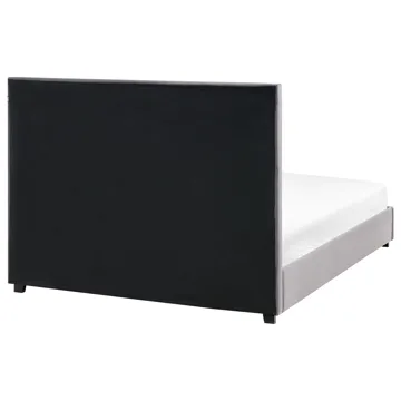 Dubbelsäng med lamellram Rouen 140x200 cm - Mörkgrå - Möbler - Säng - Sängram & sängstomme