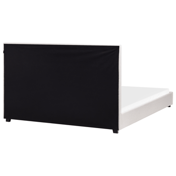 Dubbelsäng med lamellram Rouen 180x200 cm - Ljusbeige - Möbler - Säng - Sängram & sängstomme