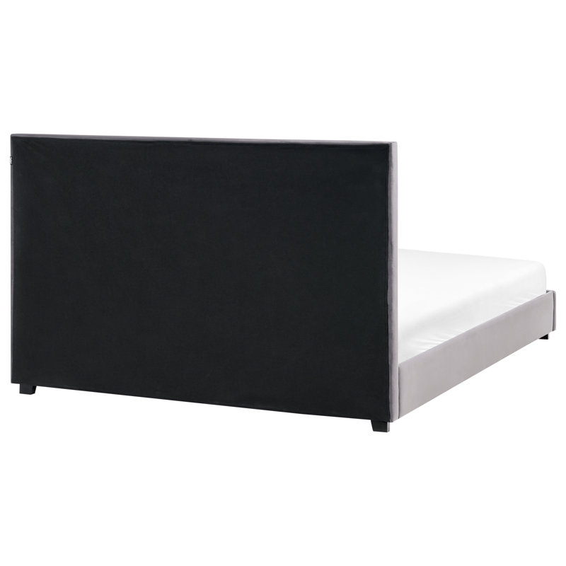 Dubbelsäng med lamellram Rouen 180x200 cm - Mörkgrå - Möbler - Säng - Sängram & sängstomme