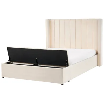 Dubbelsäng Noyers 140x200 cm - Off-White - Möbler - Säng - Säng med förvaring