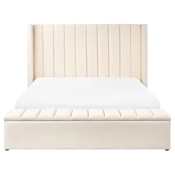 Dubbelsäng Noyers 160x200 cm - Off-White - Möbler - Säng - Säng med förvaring