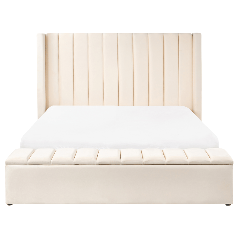 Dubbelsäng Noyers 160x200 cm - Off-White - Möbler - Säng - Säng med förvaring