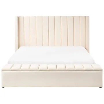 Dubbelsäng Noyers 180x200 cm - Off-White - Möbler - Säng - Säng med förvaring