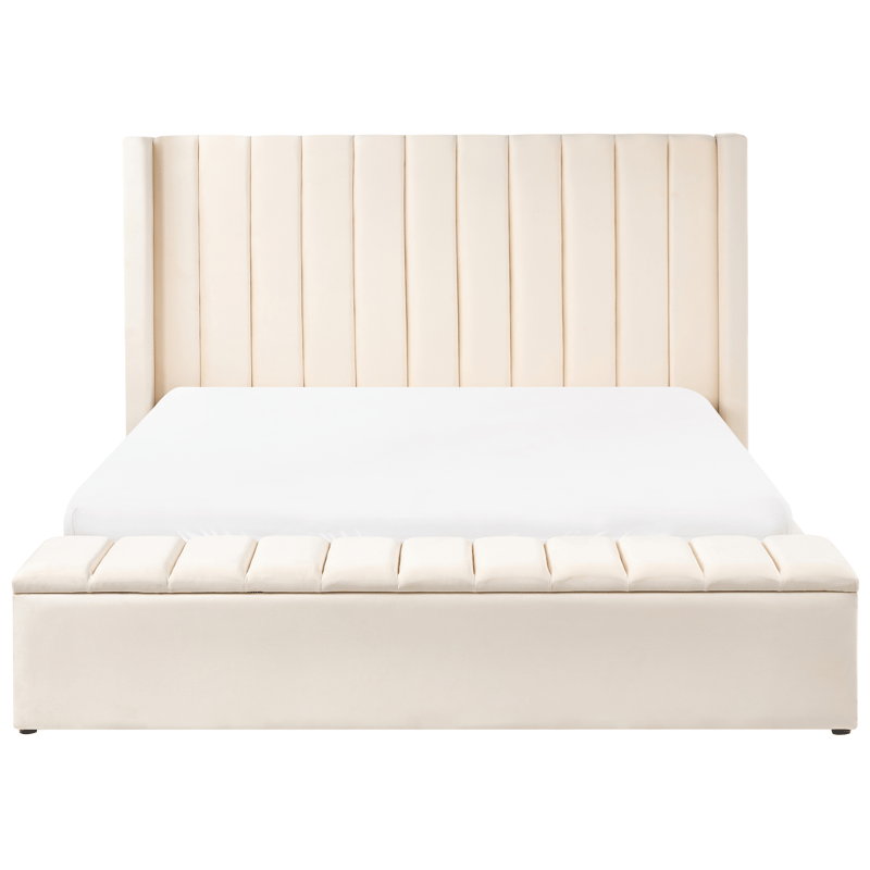 Dubbelsäng Noyers 180x200 cm - Off-White - Möbler - Säng - Säng med förvaring