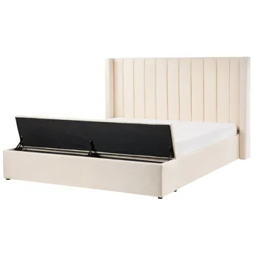 Dubbelsäng Noyers 180x200 cm - Off-White - Möbler - Säng - Säng med förvaring