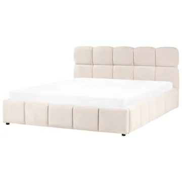 Dubbelsäng Noyon 180x200 cm - Ljusbeige - Möbler - Säng - Säng med förvaring