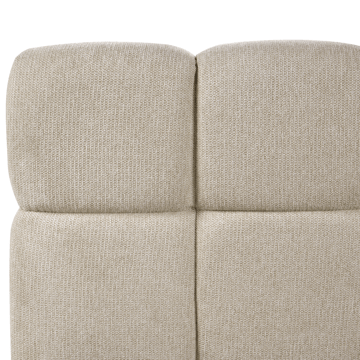 Dubbelsäng Noyon 180x200 cm - Taupe - Möbler - Säng - Säng med förvaring