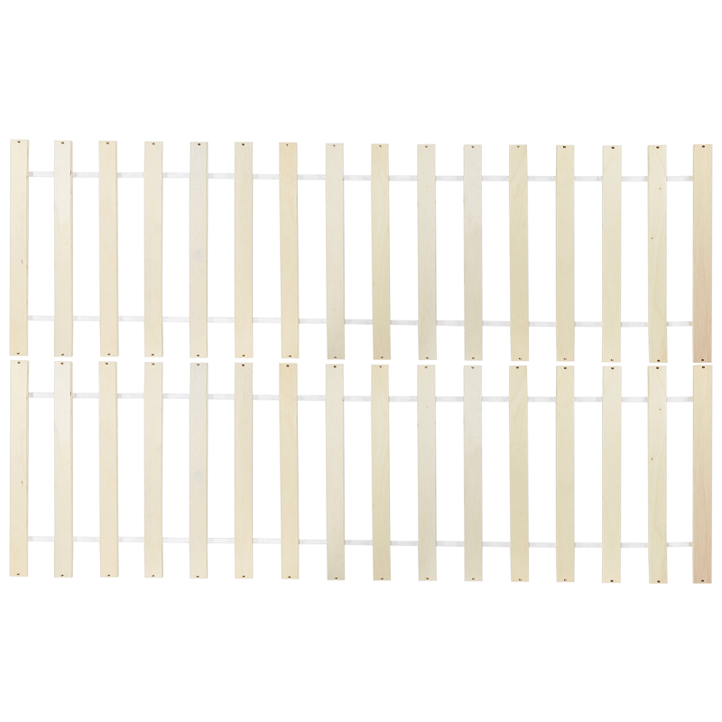 Dubbelsäng Olendon 120x200 - Brun - Möbler - Säng - Sängram & sängstomme