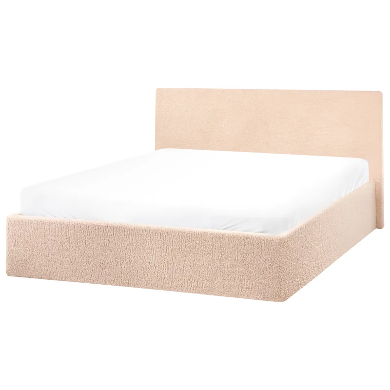Dubbelsäng Orbey 120x200 cm - Beige - Möbler - Säng - Säng med förvaring