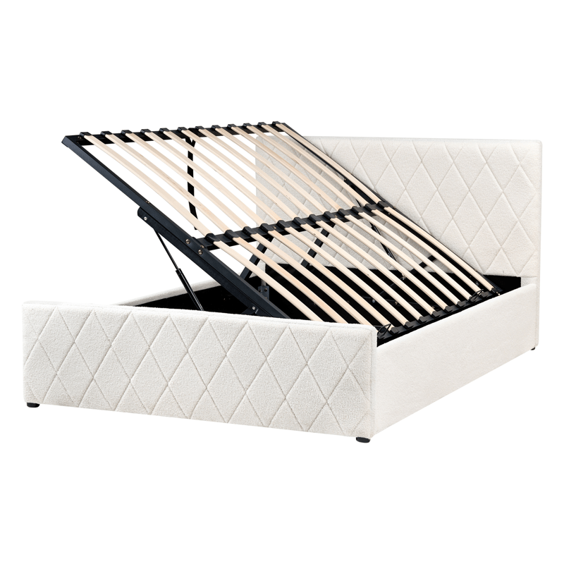 Dubbelsäng Rochefort 140x200 cm - Off-White - Möbler - Säng - Säng med förvaring