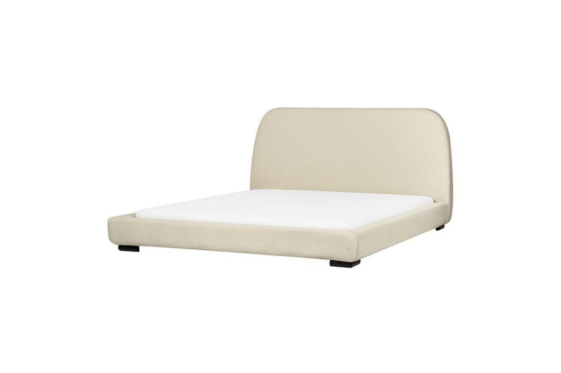 Dubbelsäng Roisel med lamellram 160x200, Polyester, 160x200, Polyester