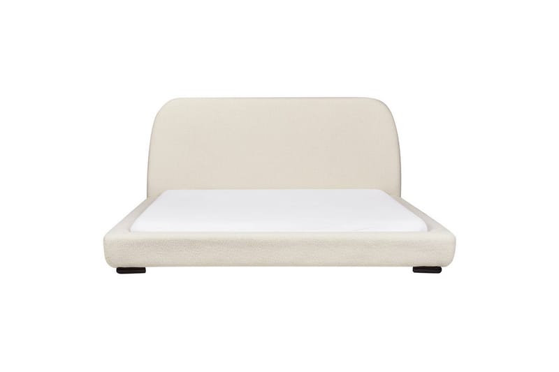 Dubbelsäng Roisel med lamellram 180x200, Bouclé - 180x200, Bouclé - Möbler - Säng - Ramsäng